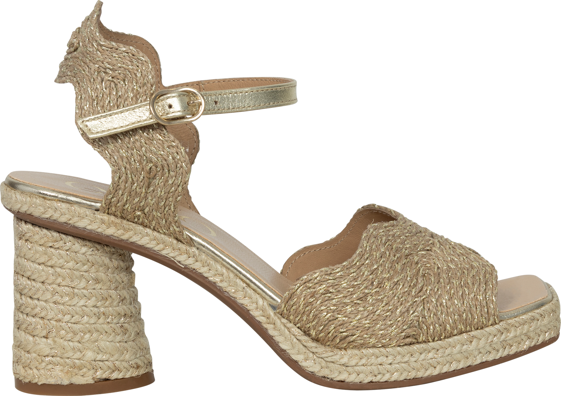Gaimo Danae Rafia Espadrillos