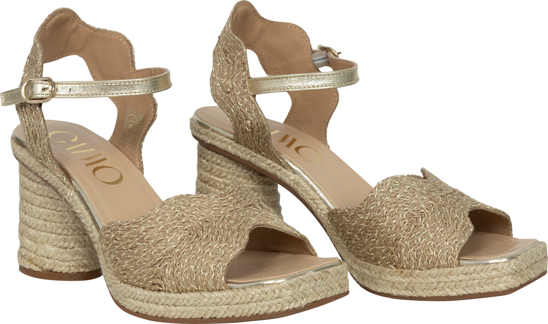 Gaimo Danae Rafia Espadrillos
