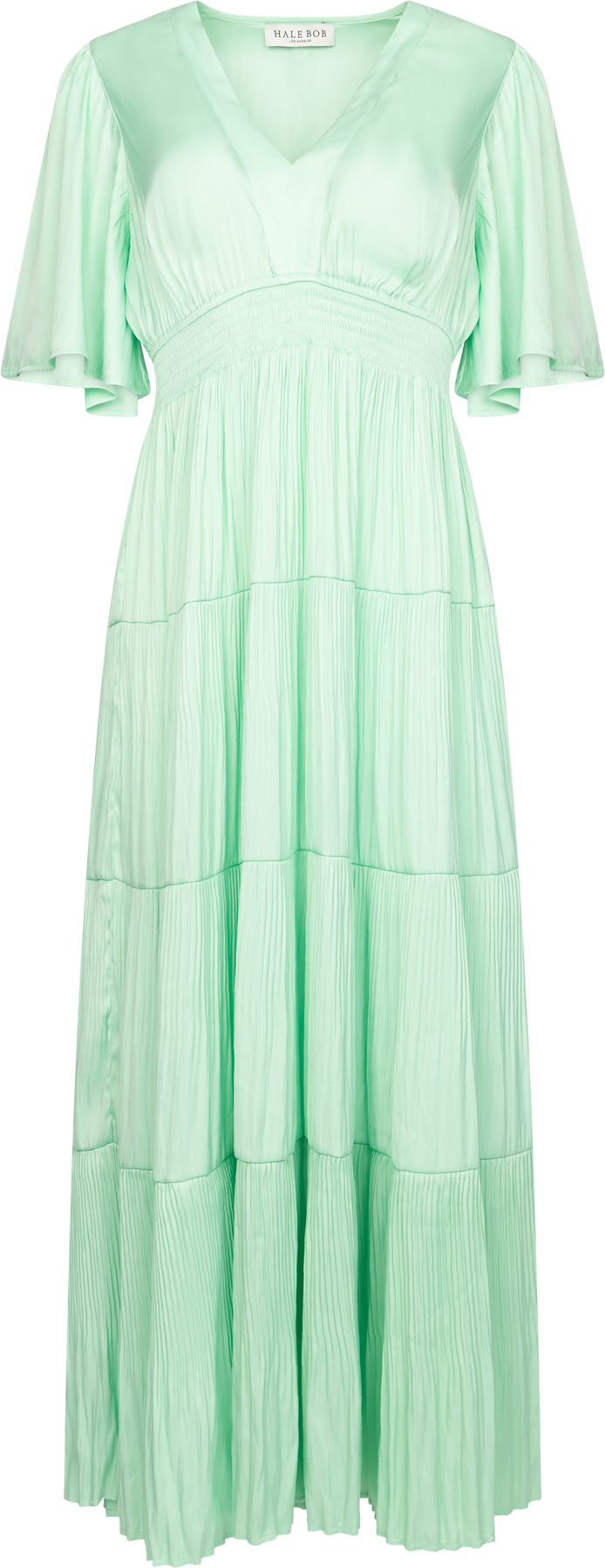 Angie Solid Maxiklänning - Mint