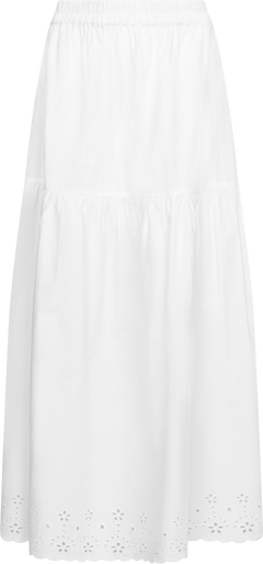 Abby Maxi Skirt - White