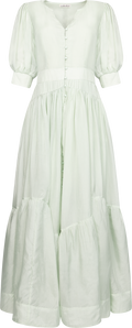 Wow Long Dress - Soft Pistachio