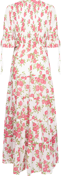 Bohemian Relaxed Dress - Pink Meadow