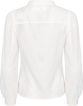 Otilie LS Blus - Vit