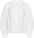 Otilie LS Blus - Vit