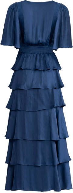 Ainsley Dress Solid - Indigo