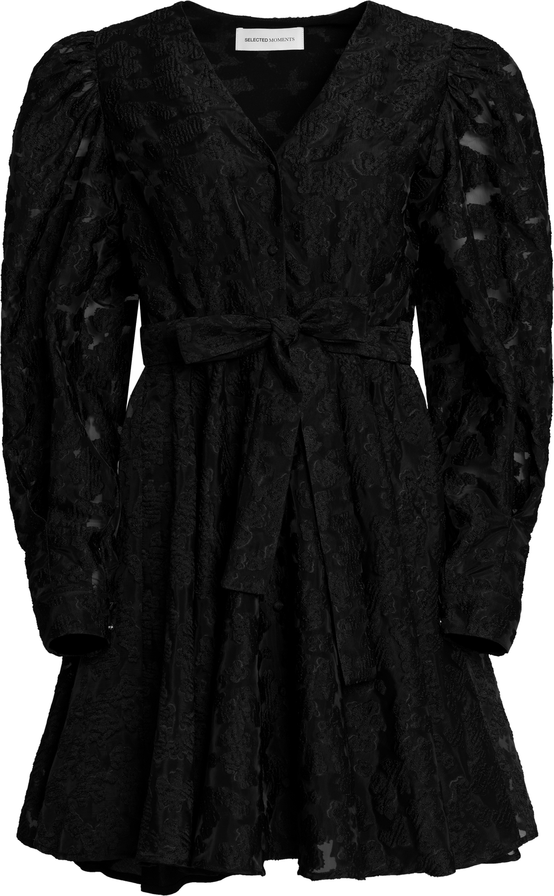 Pandora Ls Short Shirt Dress - Black