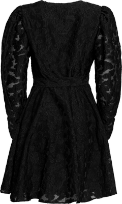 Pandora Ls Short Shirt Dress - Black