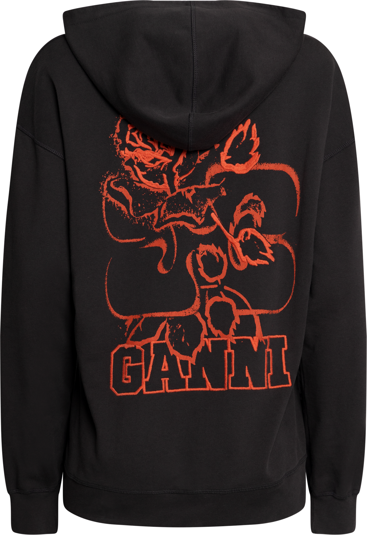Isoli Rose Oversized Hoodie - Phantom