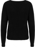 Lulu New Ls Knit V-Neck - Black