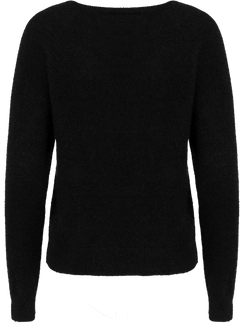 Lulu New Ls Knit V-Neck - Black
