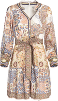 Samara Dress Short Linen - Ivory