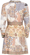 Samara Dress Short Linen - Ivory