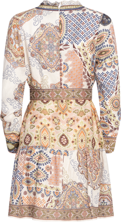 Samara Dress Short Linen - Ivory