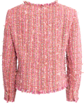 Malani Jacket Tweed - Coral