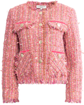Malani Jacket Tweed - Coral