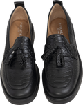 Shelly Tassel Croco - Black Croco
