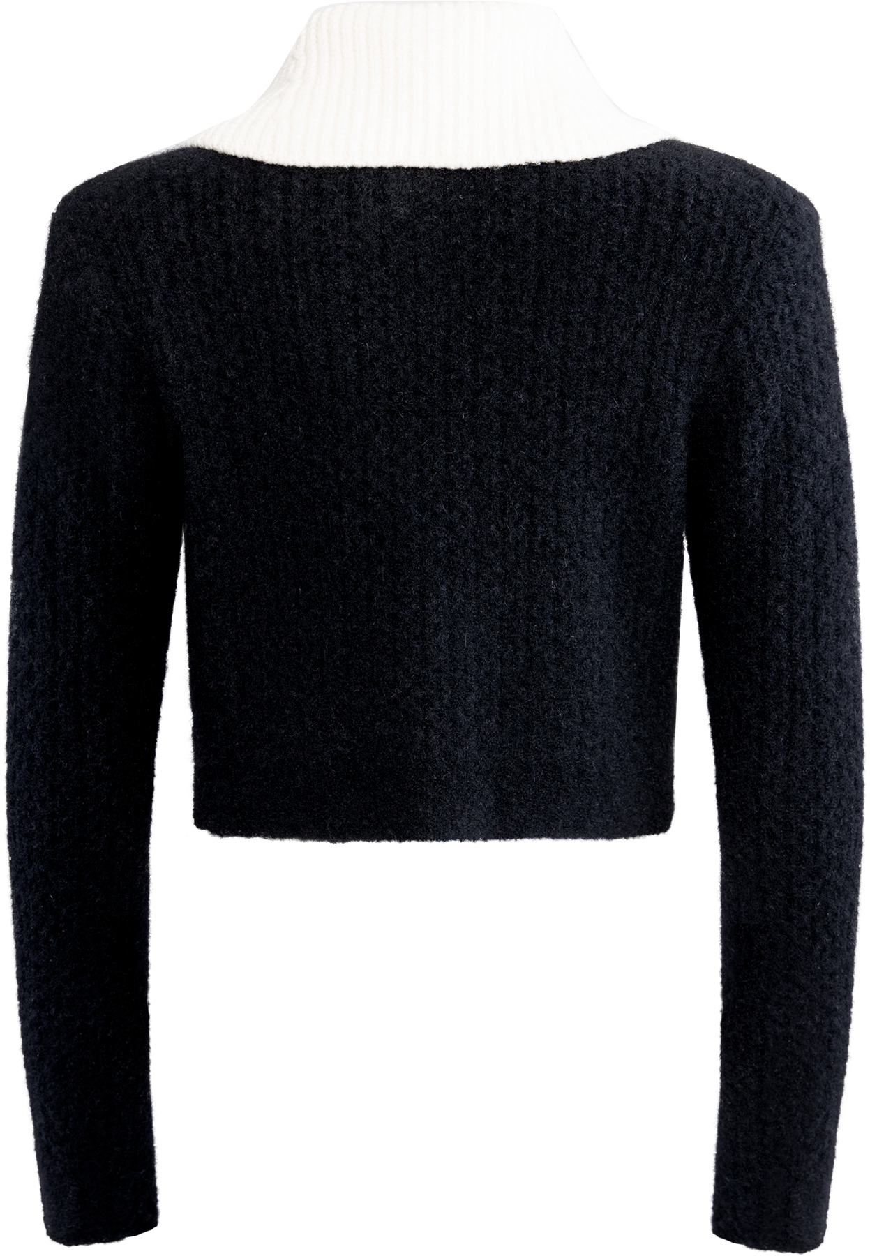 Cashmere Blend Cardigan - Black