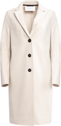 Overcoat Pressed Wool - Cream