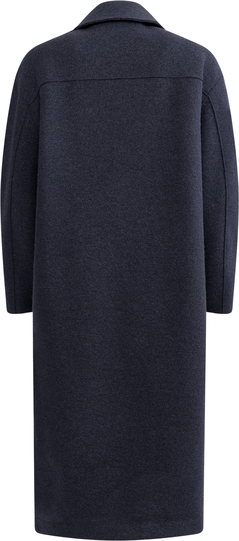 Greatcoat Boiled Wool - Navy Blue