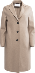 Overcoat Pressed Wool - Taupe