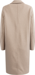 Overcoat Pressed Wool - Taupe