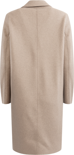 Overcoat Pressed Wool - Taupe