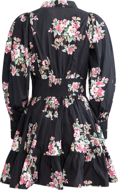 Poplin Mini Dress - Apple Blossom