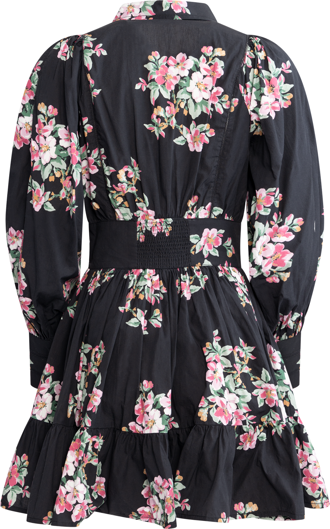 Poplin Mini Dress - Apple Blossom
