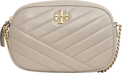 Kira Chevron Camera Bag - Gray Heron