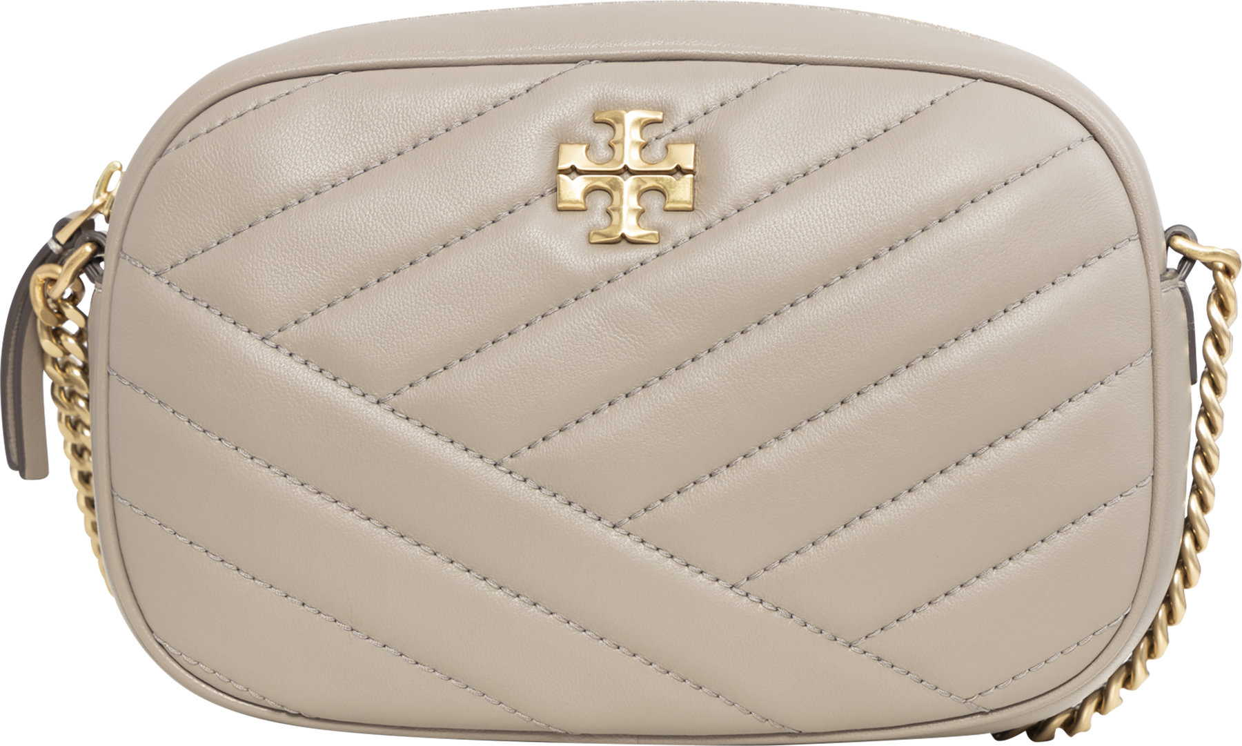 Kira Chevron Camera Bag - Gray Heron