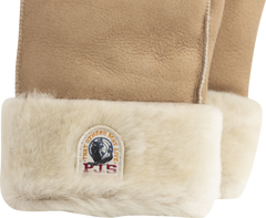 Shearling Mittens - Almond