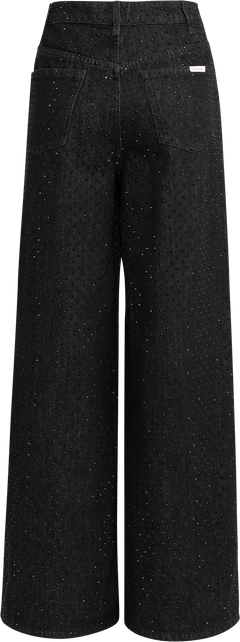 Rhinestone Jeans - Black