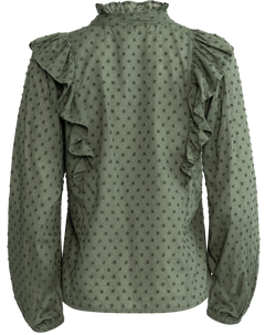 Maya Blouse - Hunter Green