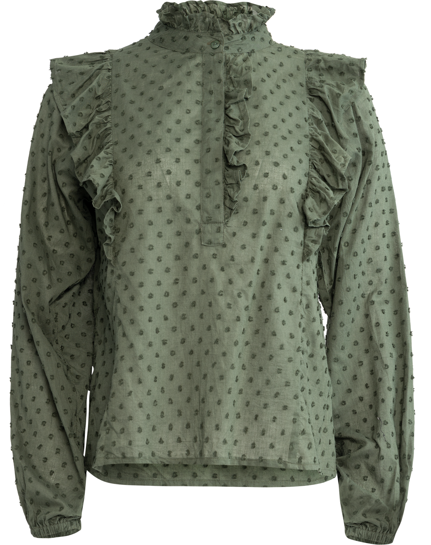 Maya Blouse - Hunter Green