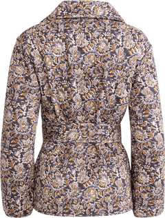 Sheila Jacket - Burnt Blockprint