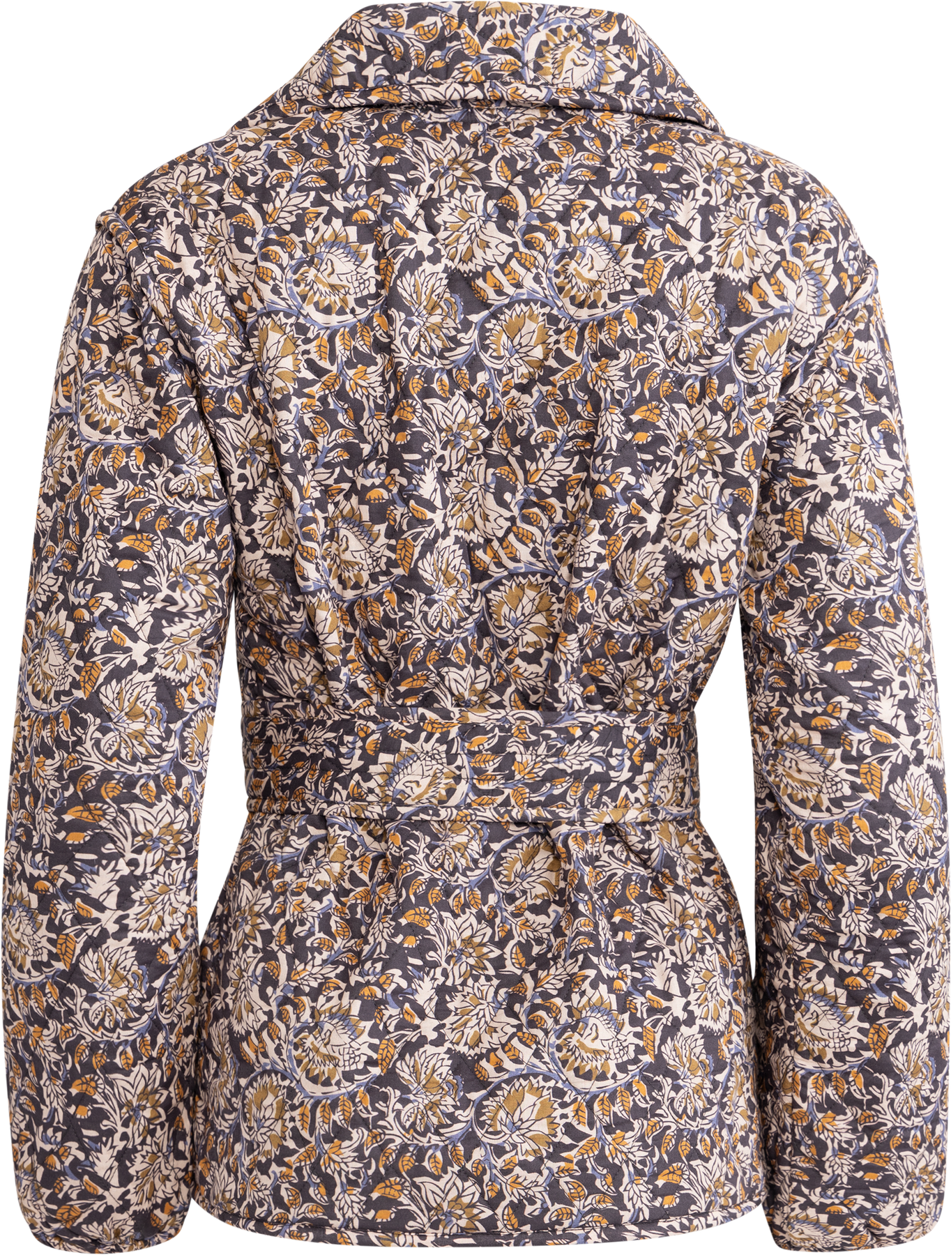 Sheila Jacket - Burnt Blockprint