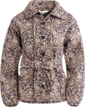 Sheila Jacket - Burnt Blockprint
