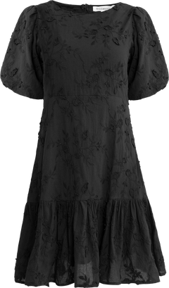 Johanna Mini Dress - Matte Black