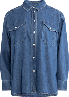 CollettePW SH - Medium Blue Denim