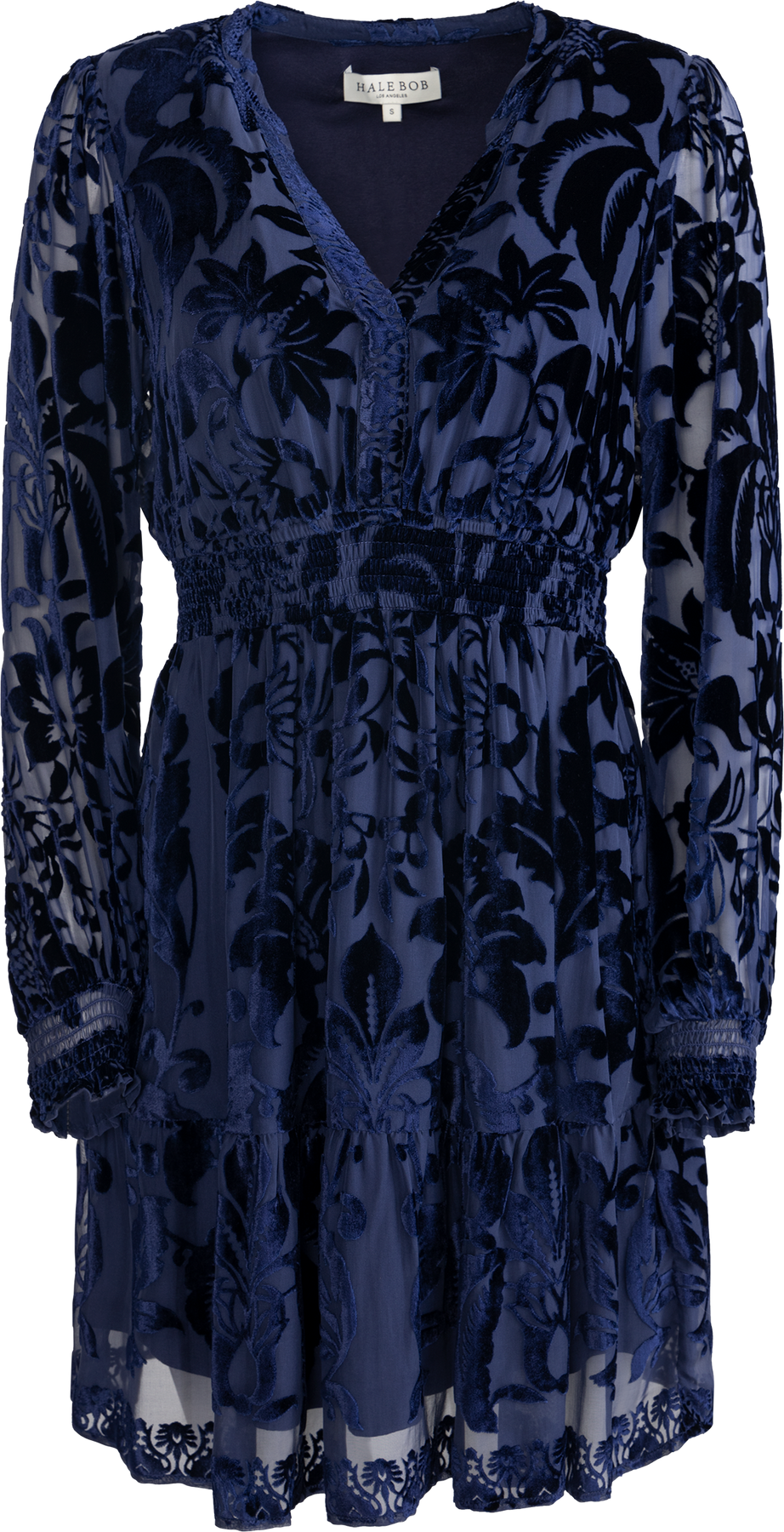 Alexa Dress Solid - Navy