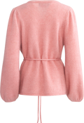 Fredrikke Chunky Cardigan - Peachy Pink