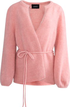 Fredrikke Chunky Cardigan - Peachy Pink