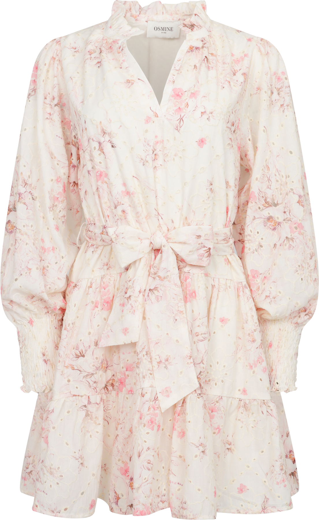 Delphine B Anglaise Klänning - Rosa