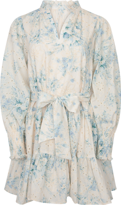 Delphine B Anglaise Dress - Blue