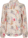 Grete Blus - Sand/Dusty Green