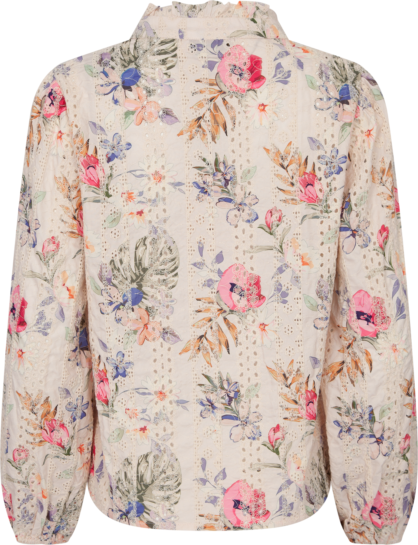 Grete Blus - Sand/Dusty Green