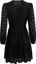 Noor Dress - Noir Georgette