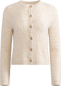 JunahIW Cardigan - Haze Melange