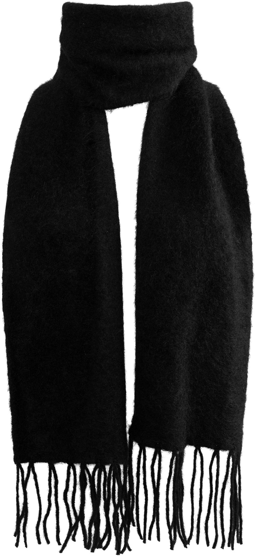 Mohair Scarf - Black