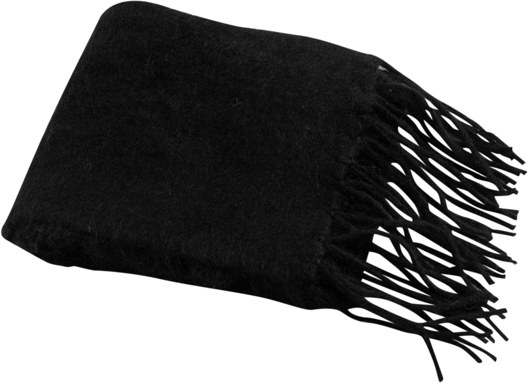Mohair Scarf - Black